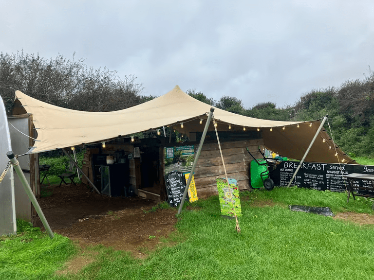 10 x 7.5 used stretch tent 